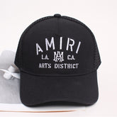 AMIRI logo-embroidered trucker cap